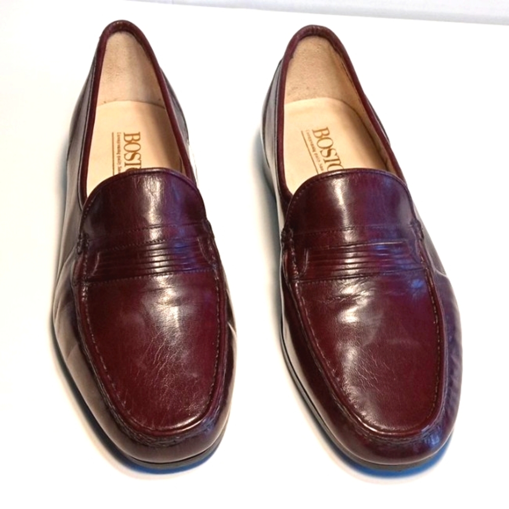 Vintage Bostonian Leather Dress Shoe Loafers size 7.5W Men's   3